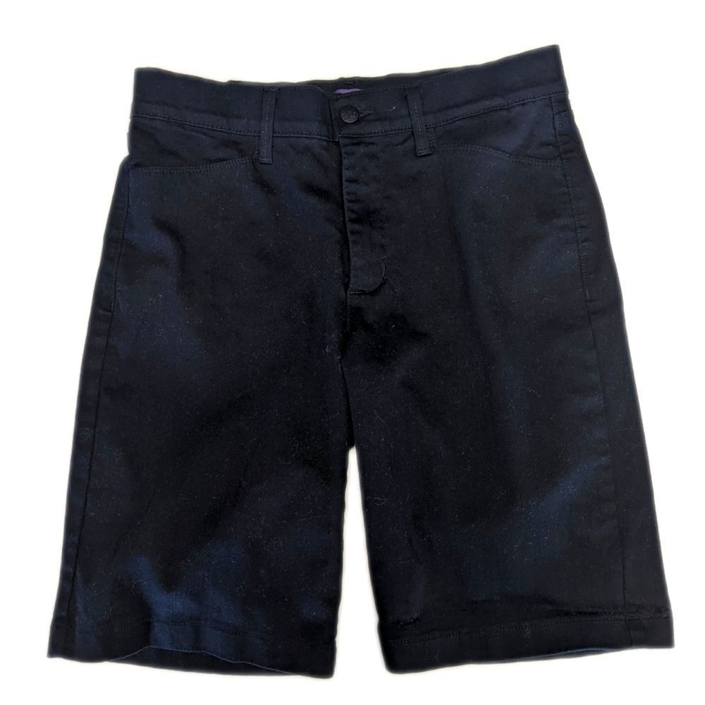 5/$55 NYDJ (Not Your Daughter's Jeans) black cotton blend Bermuda shorts, 4